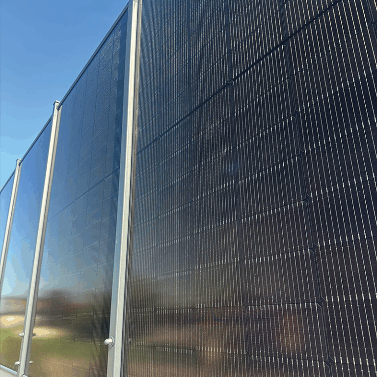 EHV-Group Detailansicht Panele-Pv Solarzaun