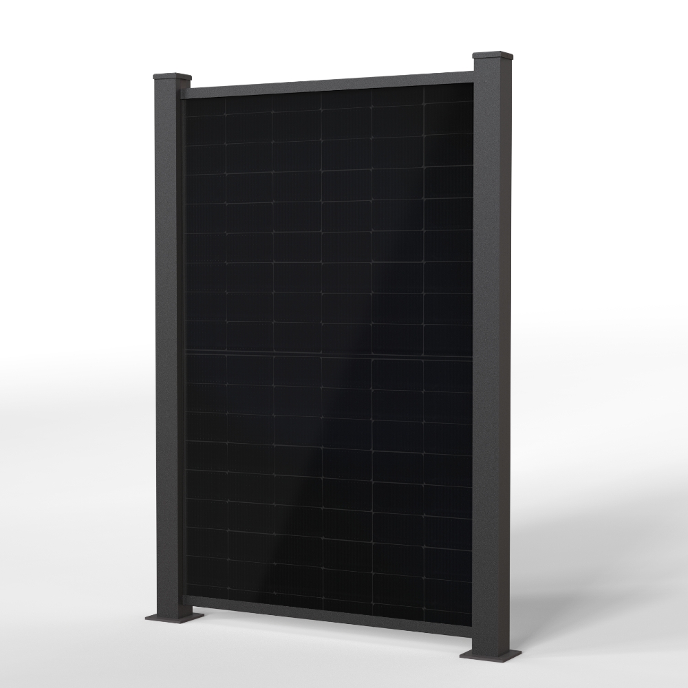 Solarzaun Efficienza 185 für maximale Energiegewinnung - EHV-Group - carport-pv.at